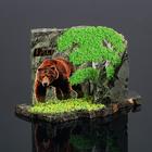 Фигурка-скол «Мишка», змеевик, каменная крошка, большой, МИКС - Фото 2