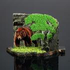 Фигурка-скол «Мишка», змеевик, каменная крошка, большой, МИКС - Фото 3