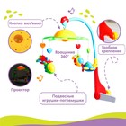 Мобиль музыкальный на кроватку «Самолеты, вертолеты», с ночником, Крошка Я - Фото 2