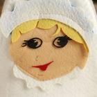 Шапка банная детская с аппликацией «Снегурочка» - Фото 2