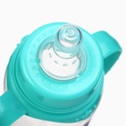 Бутылочка для кормления M&B «Волшебный единорог» от 0 мес., 150 мл, с ручками, цилиндр, бирюзовый - Фото 7