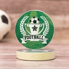 Полотенце прессованное Collorista "Футбол" 28 х 28 см, хлопок - Фото 1