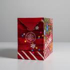 Пакет‒коробка «Новогодняя посылка», 28 х 20 х 13 см, Новый год - Фото 2