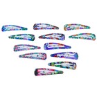 невидимка для волос цветная весенняя (н-р 12 шт) - Фото 2