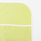 Наматрасник из клеёнки с ПВХ-покрытием, 60х120 см, в кроватку, цвета МИКС - Фото 5