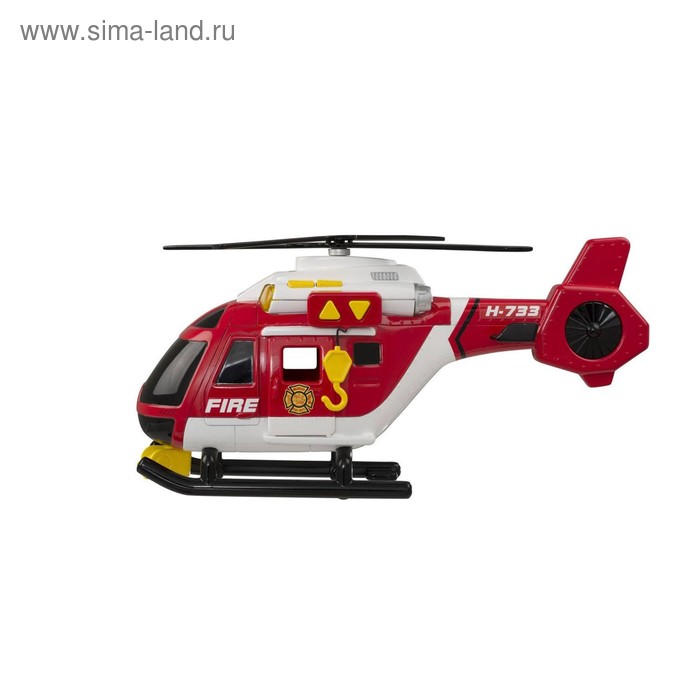 Игрушка Roadsterz, пожарный вертолёт, со световыми и звуковыми эффектами - Фото 1