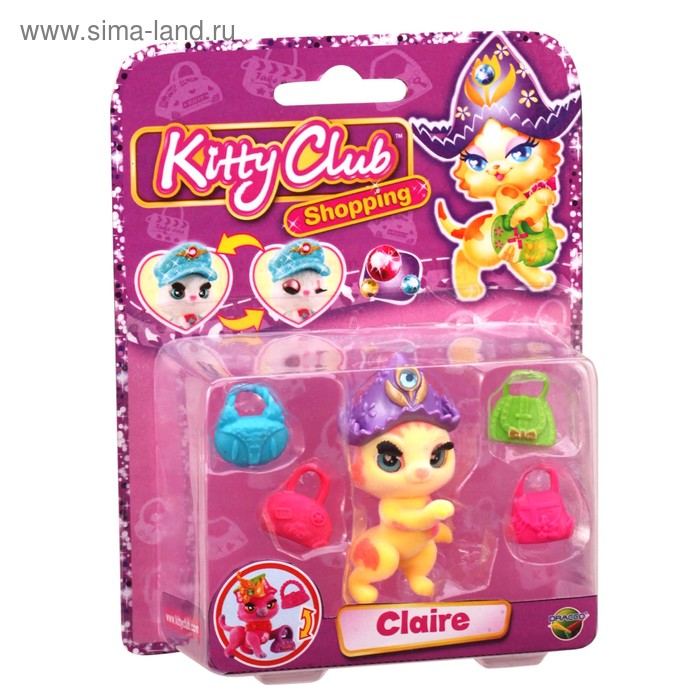 Игровой набор Kitty Club Shopping «Я люблю сумочки» в блистере - Фото 1