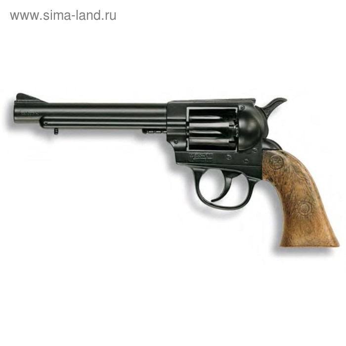 Пистолет Jenny Metall Western, 8-зарядный, 21 см - Фото 1