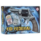 Пистолет FBI Federal Metall Police, 8-зарядный, 12.5 см - Фото 2