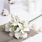 Искусственный цветок "Альстромерия" белая 48 см - Фото 1