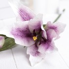 Искусственный цветок "Лилия" сиреневая 48 см - Фото 2