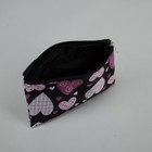 Рюкзак молодёжный, с косметичкой, отдел на молнии, цвет чёрный/розовый - Фото 9