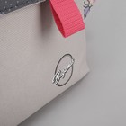 Рюкзак молодёжный, с косметичкой, отдел на молнии, цвет серый - Фото 5