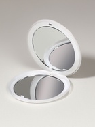 Зеркало складное, d=7.5 см, цвет белый - Фото 2