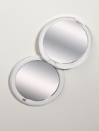 Зеркало складное, d=7.5 см, цвет белый - Фото 4