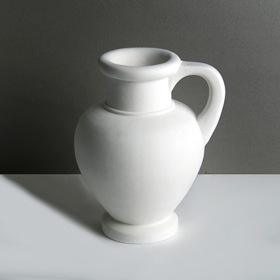 Гипсовая фигура ваза: кувшин с одной ручкой, 28 х 21 х 19 см (50-554) -  Купить по цене от 1 249.00 руб. | Интернет магазин SIMA-LAND.RU