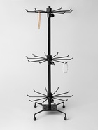 Вертушка, 3 яруса по 10 крючков, 30×30×65 см, чёрная - Фото 2