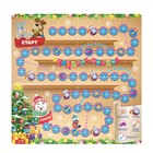 Новогодняя настольная игра-бродилка «Новый год: Приключение игрушек», 10 карт, 5 фигурок, 5+ - Фото 4