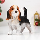 Садовая фигура из полистоуна «Щенок бассет-хаунда», 16×13×25 см - Фото 7