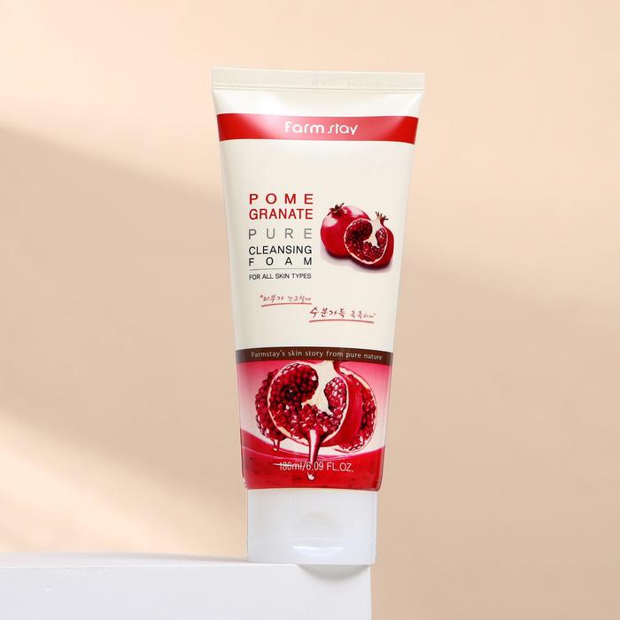 Пенка очищающая FarmStay, с экстрактом граната, 180 мл 16883