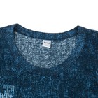 Комплект женский (футболка, шорты) Аджай цвет джинс, р-р 52 - Фото 4