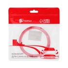 Клейкая лента TORSO, прозрачная, двусторонняя, акриловая, 4 мм × 2 м - Фото 3