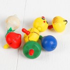 Волчок «Овощи и фрукты», МИКС - Фото 1