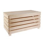 Скамья с ящиком 120х40х60см - Фото 1