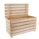 Скамья с ящиком 120х40х60см - Фото 2