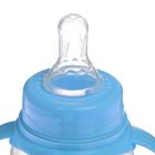 Бутылочка для кормления «Морское приключение», классическое горло, с ручками, 150 мл., от 0 мес., цвет голубой - Фото 4