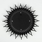 Зеркало настенное Sunshine, d зеркальной поверхности 10.5 см, цвет «состаренное золото» - Фото 4