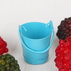 Миниатюра «Ведро малое», размер: 2,5×2,5×2,5 см, цвет голубой - Фото 2
