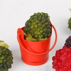 Миниатюра «Ведро малое», размер: 3,5×3,5×3 см, цвет красный - Фото 2