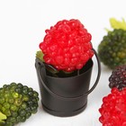 Миниатюра «Ведро малое», размер: 3,5×3,5×3 см, цвет чёрный - Фото 2
