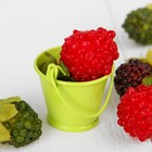 Миниатюра «Ведро малое», размер: 4×4×3,5 см, цвет зелёный - Фото 2