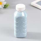 Песок цветной в бутылках "Голубой" 500 гр МИКС - фото 10709788