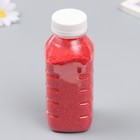 Песок цветной в бутылках "Красный" 500 гр - фото 10709800