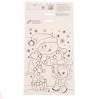 Магнит - фреска своими руками на новый год «Снеговик и мишка», набор 4 шт., набор для творчества - Фото 5