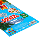 Магнит - фреска своими руками на новый год «Снеговик и мишка», набор 4 шт., набор для творчества - Фото 3