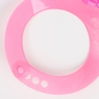 Нагрудник для кормления «Наша принцесса» пластиковый с карманом, цвет розовый - Фото 3