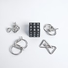 Головоломка металлическая «7 Чудес Света», набор 5 шт. - Фото 4