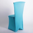 Чехол свадебный на стул, голубой - Фото 2