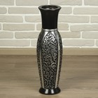 Ваза керамика напольная "Версаль" 60 см, чёрный - фото 318632376