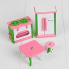 Мебель для кукол «Кухня с холодильником» - Фото 1