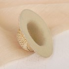 Шляпа для игрушек, размер 5 см, имитация соломы - Фото 2