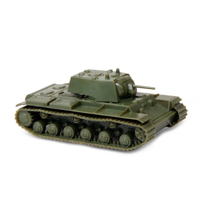 Сборная модель «Советский танк КВ-1 с пушкой Ф32» Звезда, 1/100, (6190) - фото 1906936047