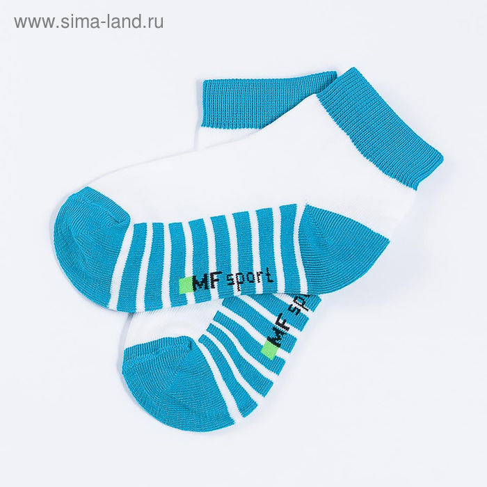 Носки детские, цвет изумрудный, размер 14 - Фото 1