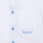 Сорочка для мальчика, цвет белый, рост 110 - Фото 3