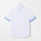 Сорочка для мальчика, цвет белый, рост 116 - Фото 6