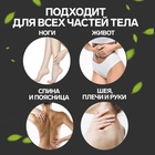 Массажёр «Скалка», универсальный, 37.5×4 см, деревянный, 11 колёс, голубой - Фото 2